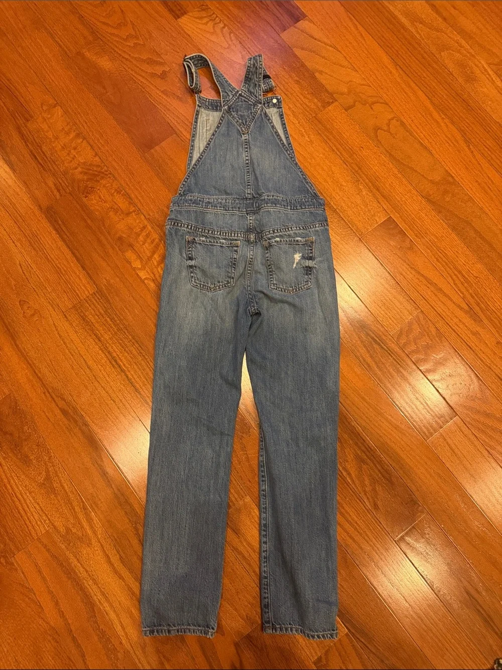 GAP Distressed Denim Blue Kids Overalls